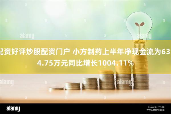 配资好评炒股配资门户 小方制药上半年净现金流为6354.75万元同比增长1004.11%