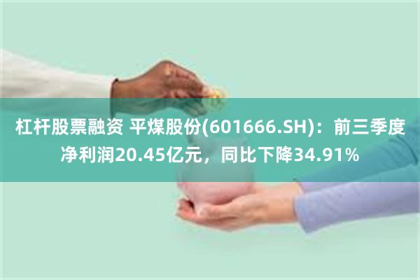 杠杆股票融资 平煤股份(601666.SH)：前三季度净利润20.45亿元，同比下降34.91%